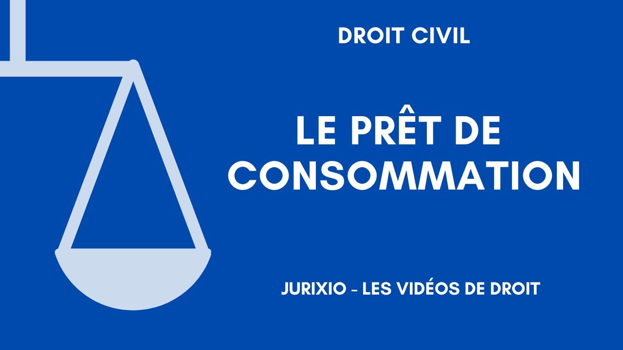 Le prêt de consommation - Définition