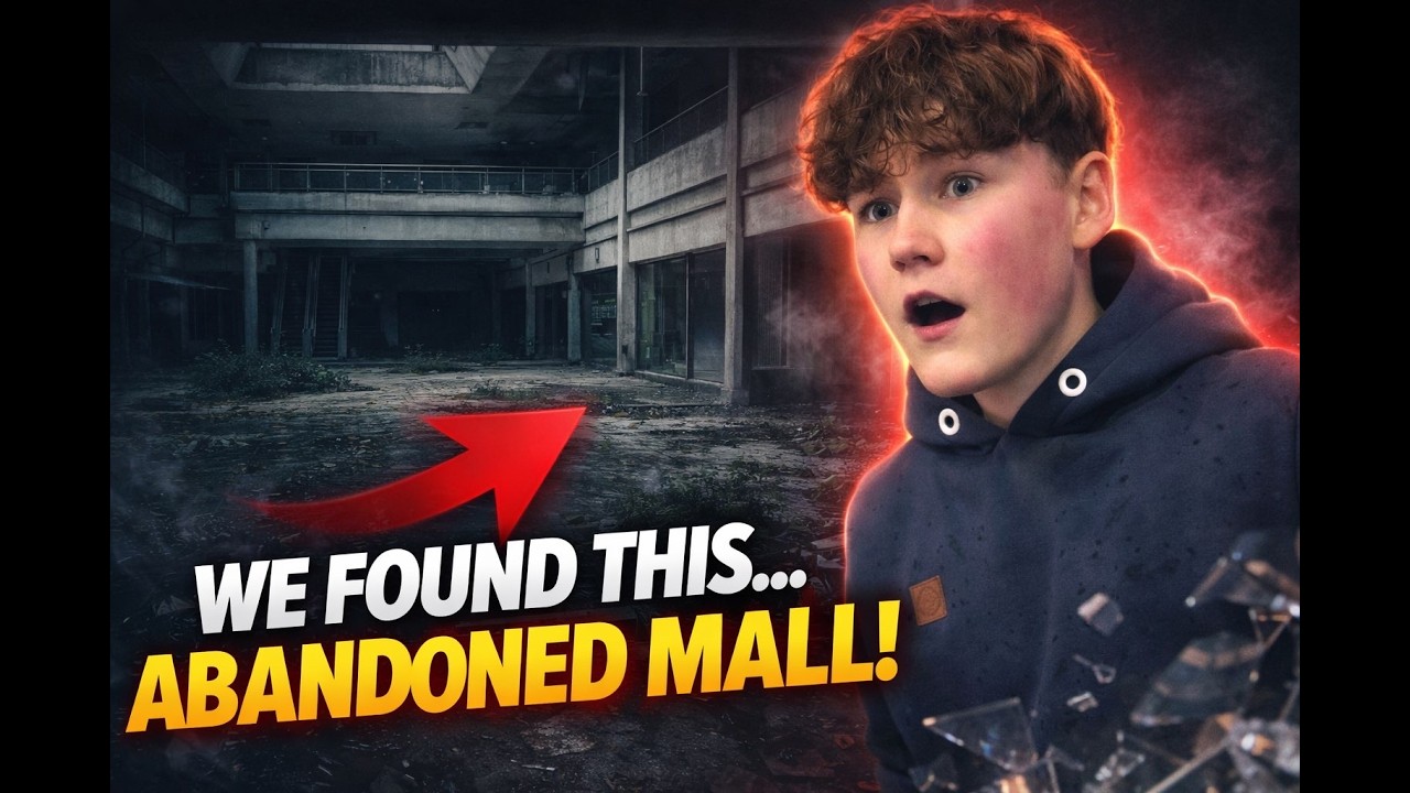 We explored an abandoned building!