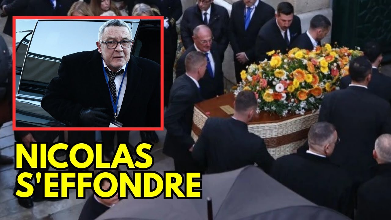 Stupeur aux Obsèques de de B.B. : Le moment où Nicolas s'effondre devant le cercueil de sa mère