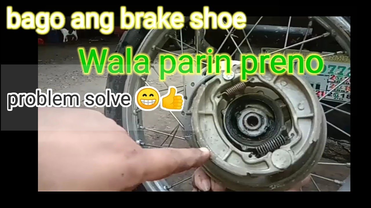 bago ang brake shoe pero wala paring preno,. for drum brake only.