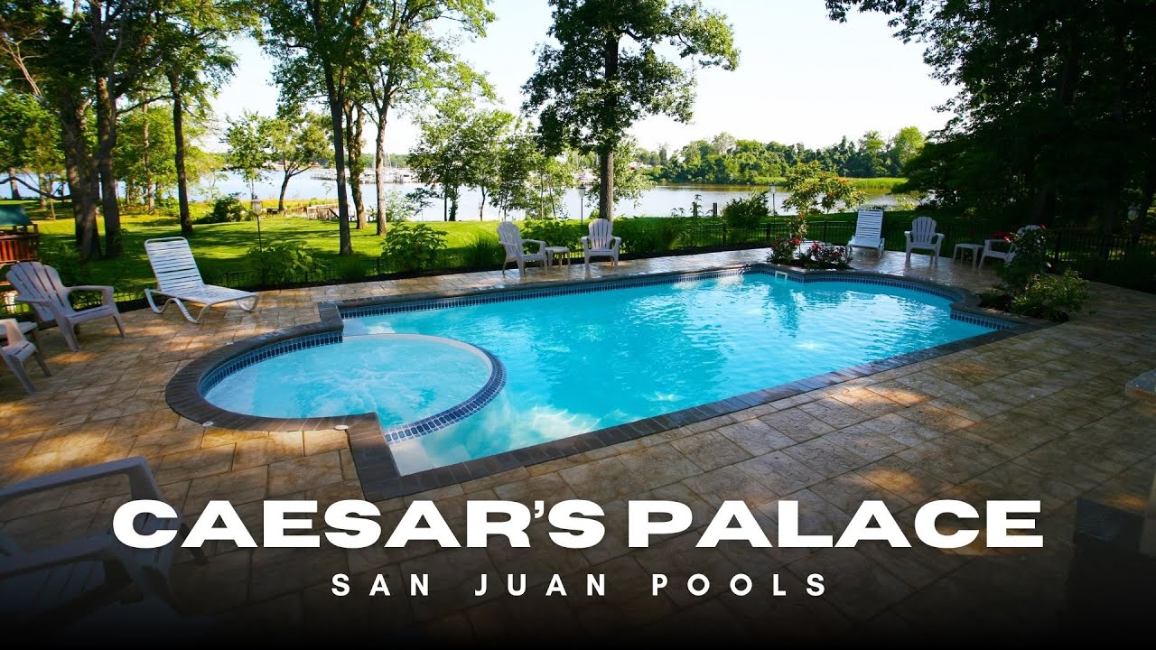 Caesar’s Palace Grecian Pool Design by San Juan Pools