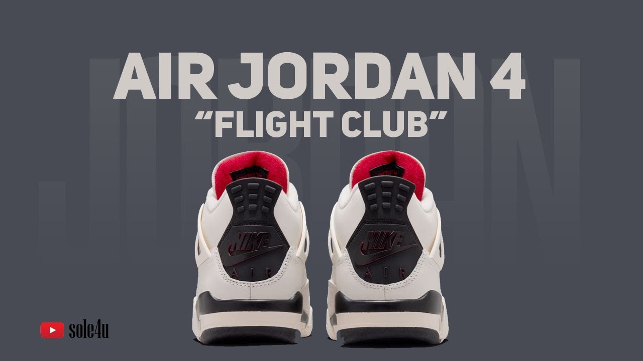 ОФИЦИАЛЬНЫЙ ВЗГЛЯД: Air Jordan 4 &ldquo;FLIGHT CLUB&rdquo; | Подробности + информация о релизе | 2026