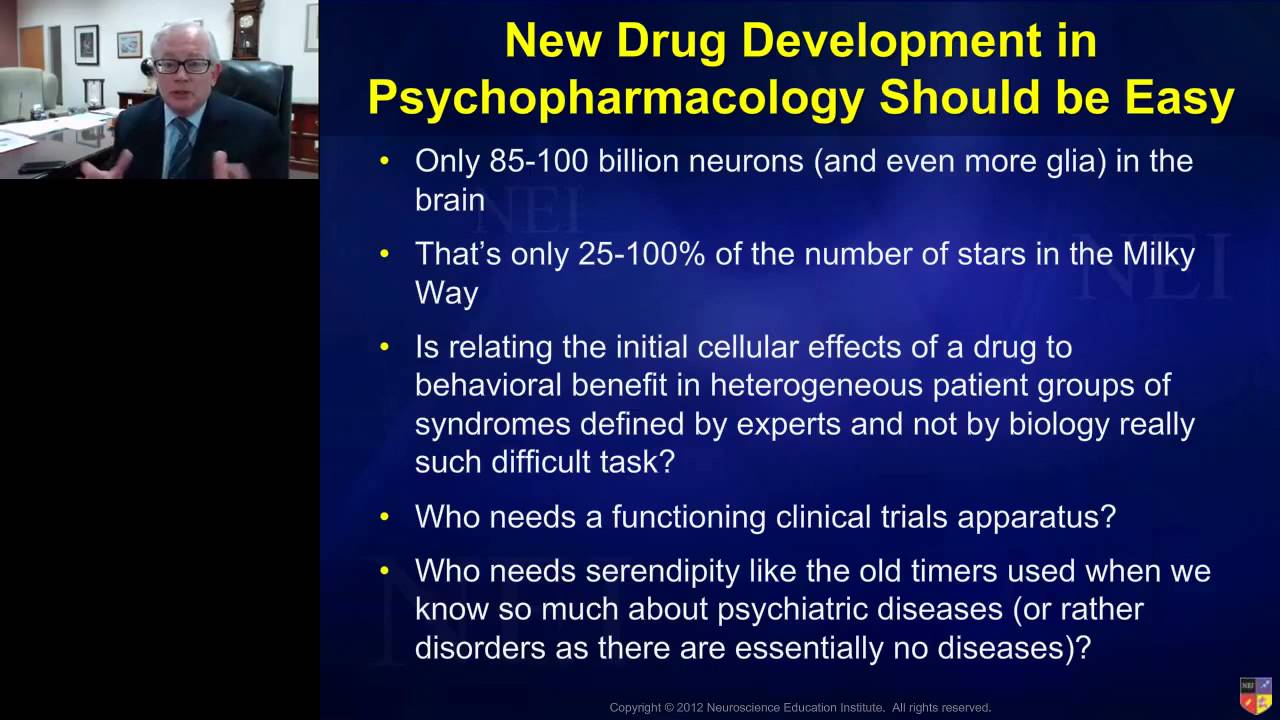 Stephen Stahl - Future of Psychopharmacology - Is New Treatment Innovation “Dead”?