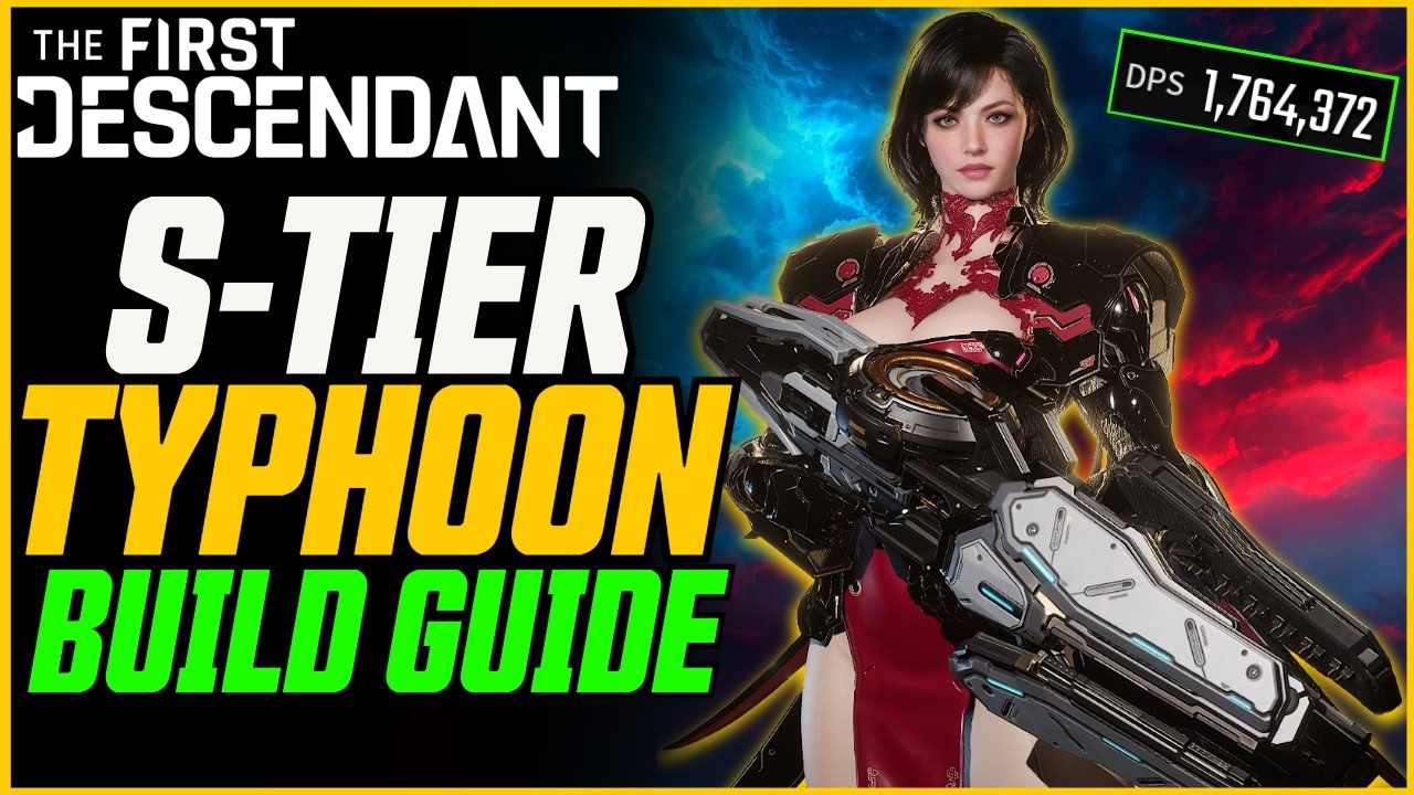 Post Buff Typhoon is Busted! (Best Serena Weapon?!) // The First Descendant Weapon Build Guide