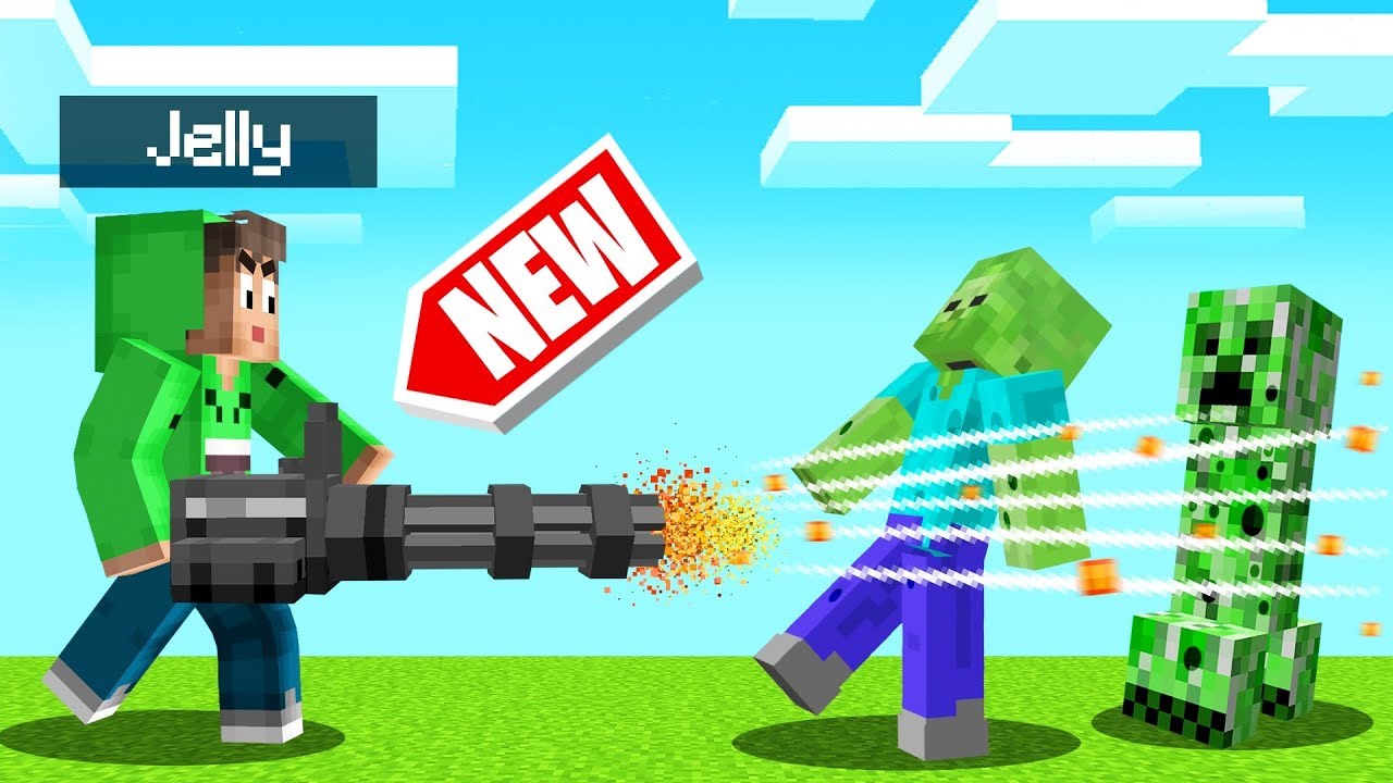 *НОВОЕ* МОЩНОЕ ОРУДИЕ В MINECRAFT! (Безумие)