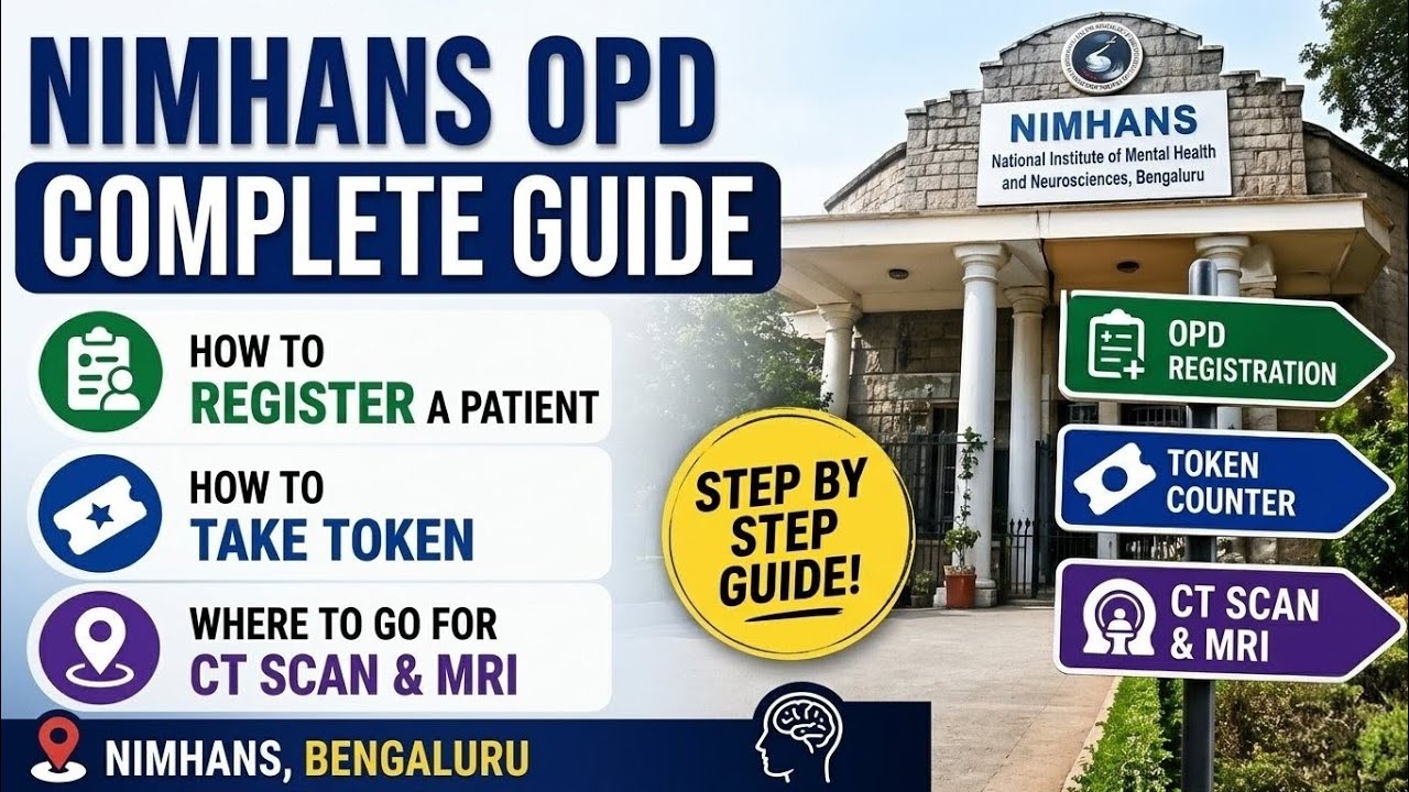 NIMHANS Hospital OP Ticket: A Step-by-Step Guide (How to Apply & Where to Go)