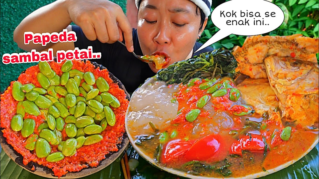 GA TAU KENAPA SE ENAK ITU 🤤‼️PAPEDA SAMBAL PETAI