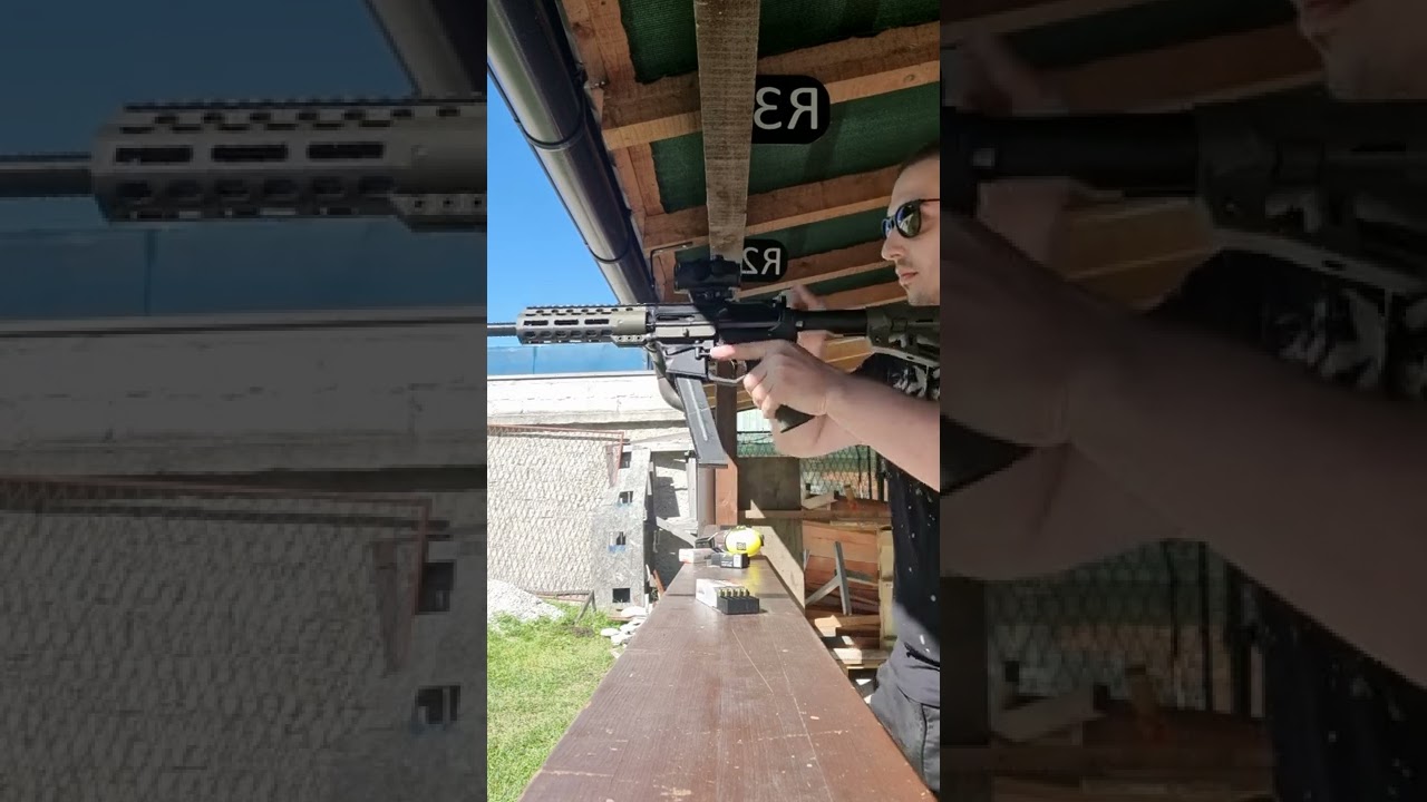 NEW BOSNIAN rifle 9x19 AC UNIT  #shooting #9mm #rifle #pistol