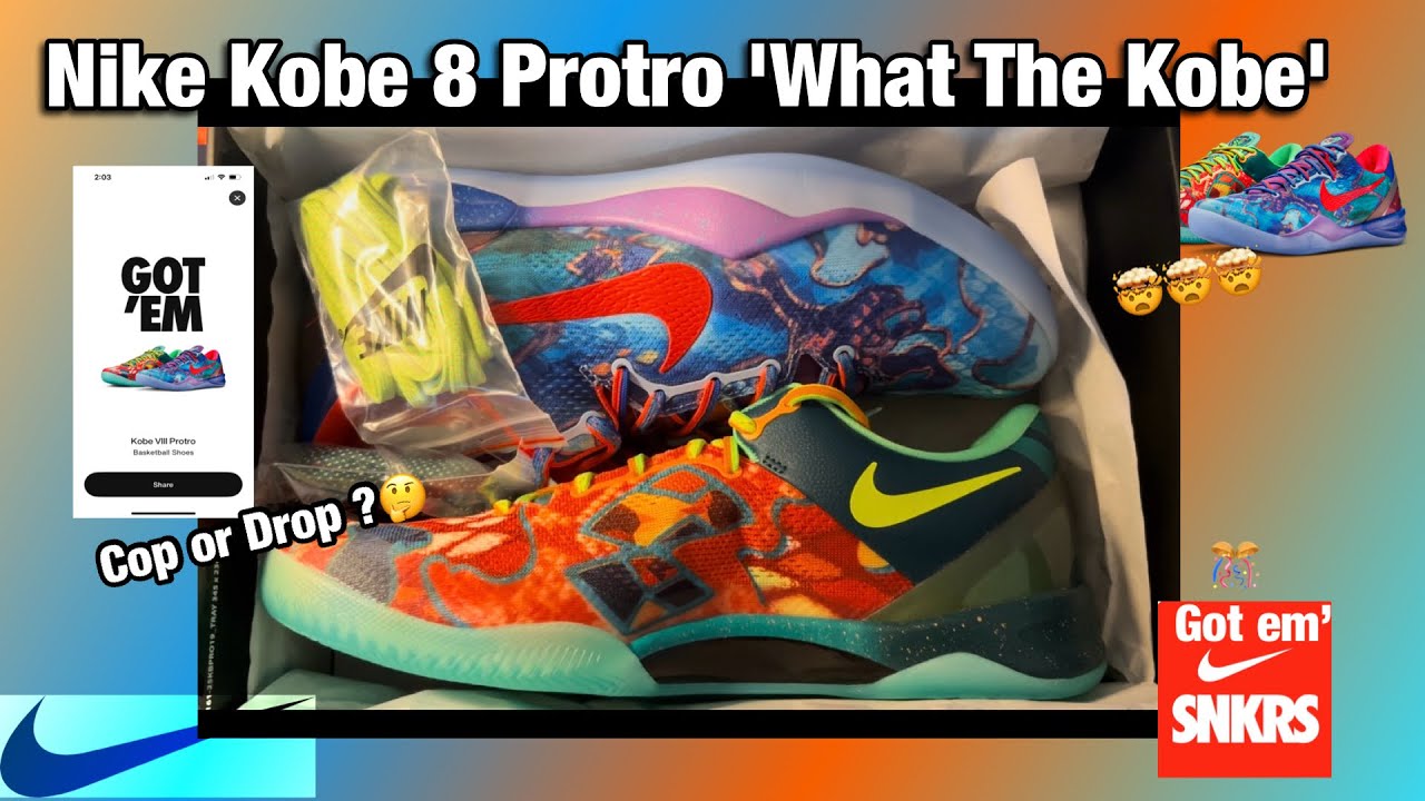 THE NIKE KOBE ‘what the’ (2025) SNEAKER REVIEW 🔥 IN-Hand 🏀| Cop or Drop ??🤔| #sneakers #nike