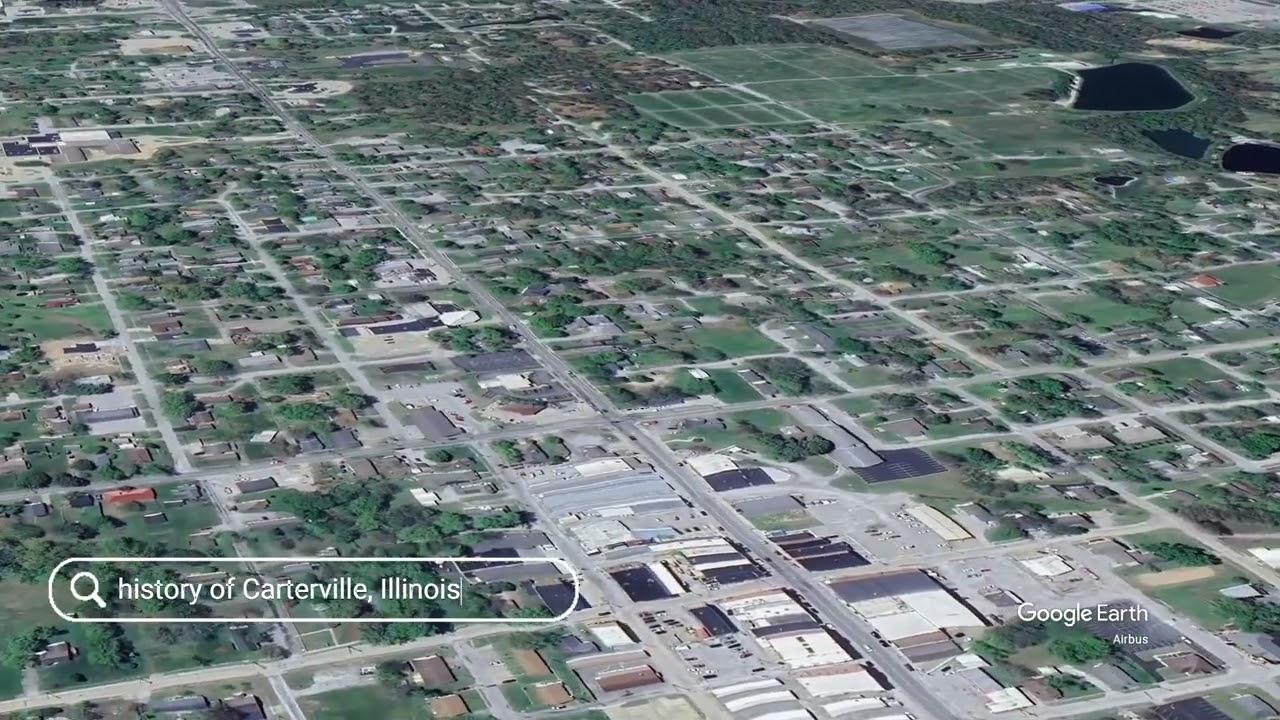 The history of Carterville, Illinois