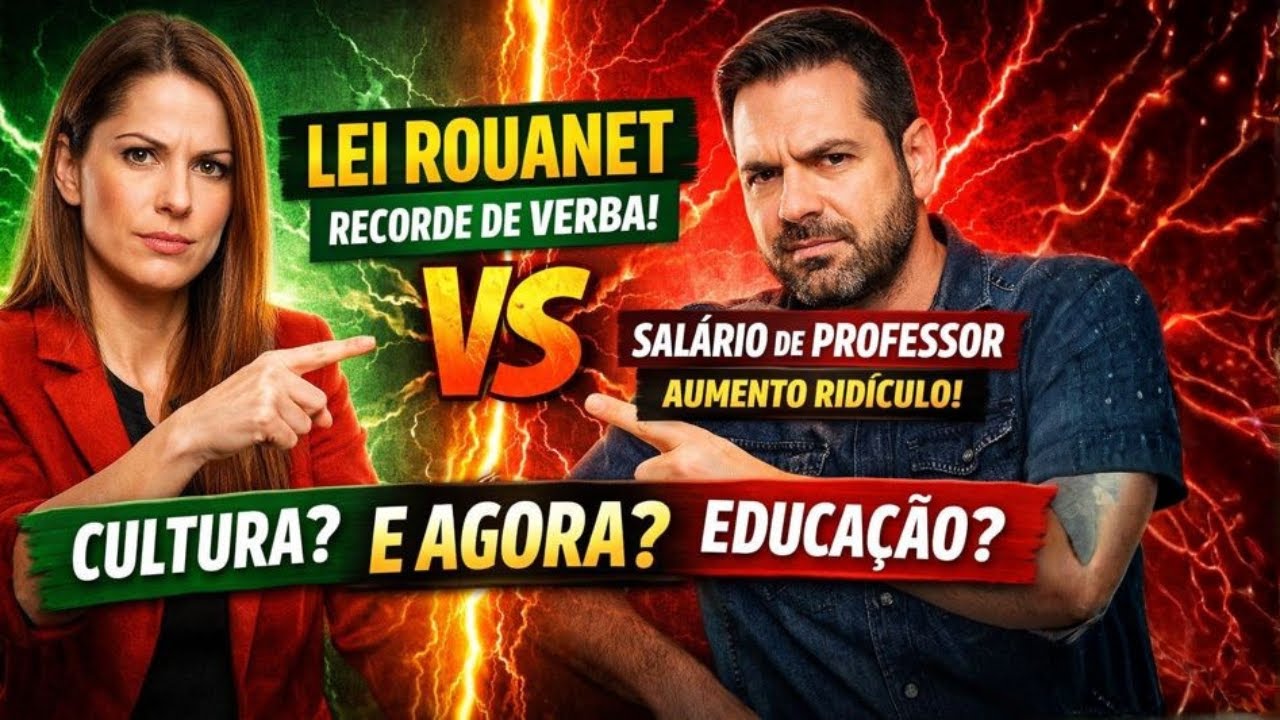 ROUANET EM RECORDE… E PROFESSOR COM AUMENTO RIDÍCULO