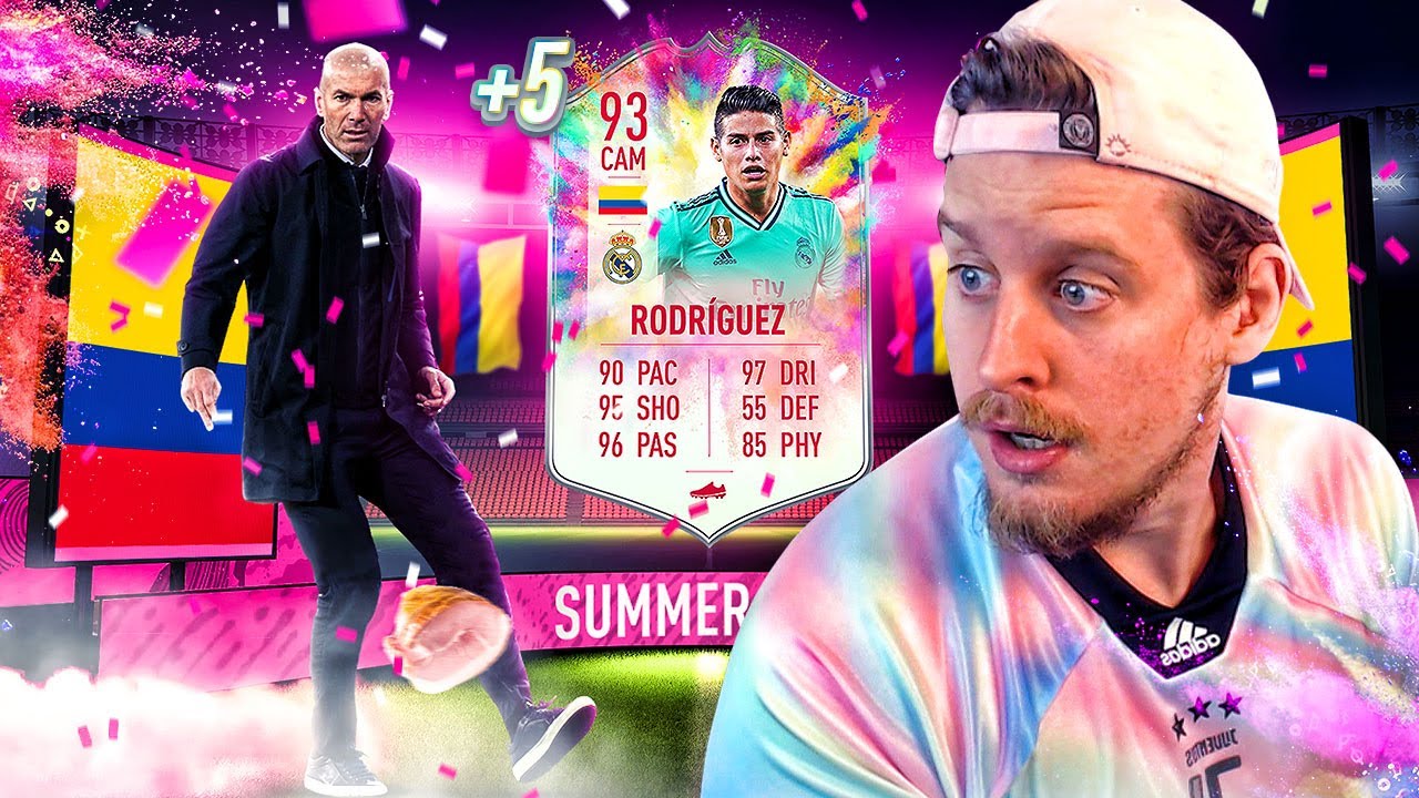 THIS CARD IS RARE! 93 SUMMER HEAT JAMES RODRIGUEZ PLAYER REVIEW! FIFA 20 Ultimate Team