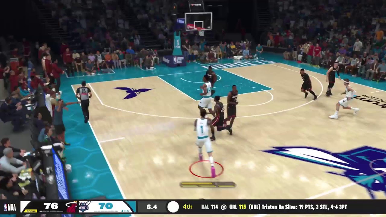 HORNETS VS HEAT