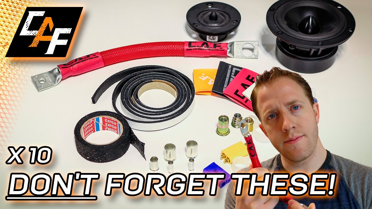 Installing Car Audio? 10 CHEAP things to have FOR EVERY BUILD!