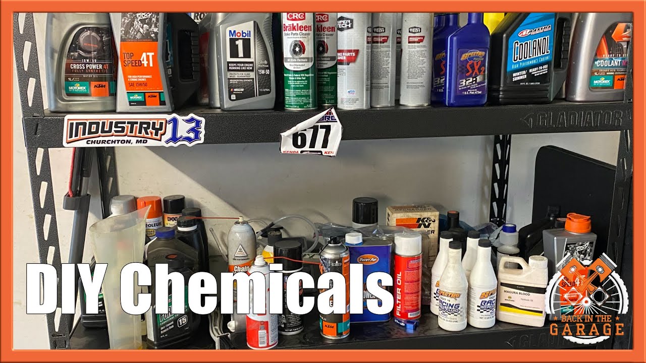 Must-Have Chemicals for Motorcycle DIY | Back in the Garage