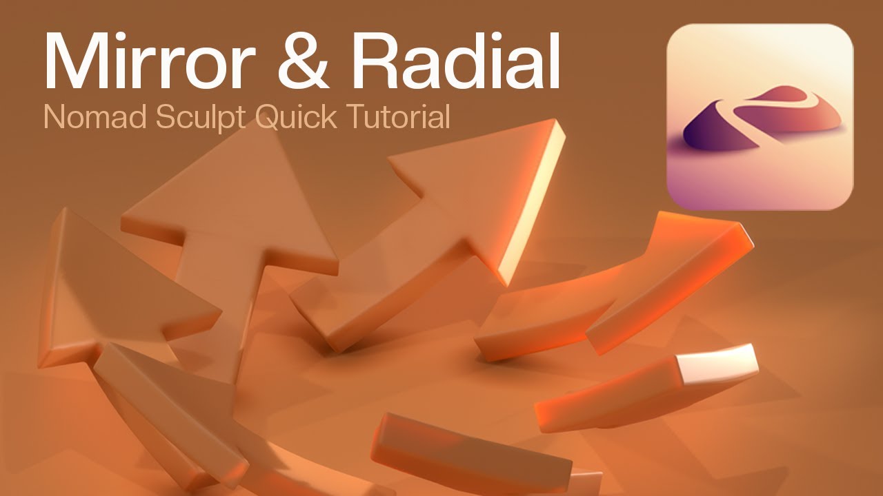 How to use Mirror & Radial Repeaters in Nomad Sculpt