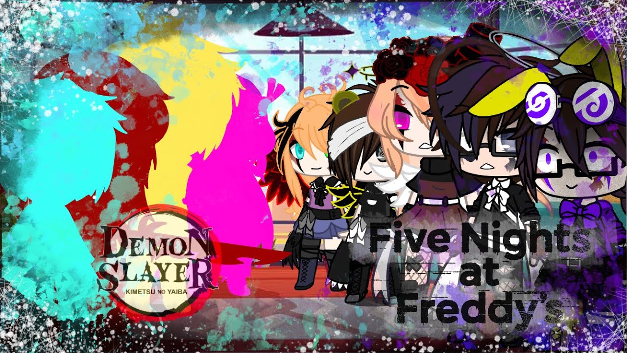 If The Aftons Meet Demon Slayer //FNaF// | Blondie Gacha |