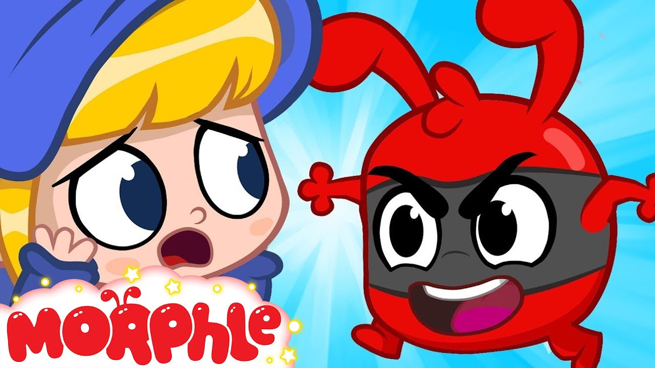 Oh No! Morphle Becomes a Bandit - My Magic Pet Morphle | Cartoons For Kids | Morphle TV
