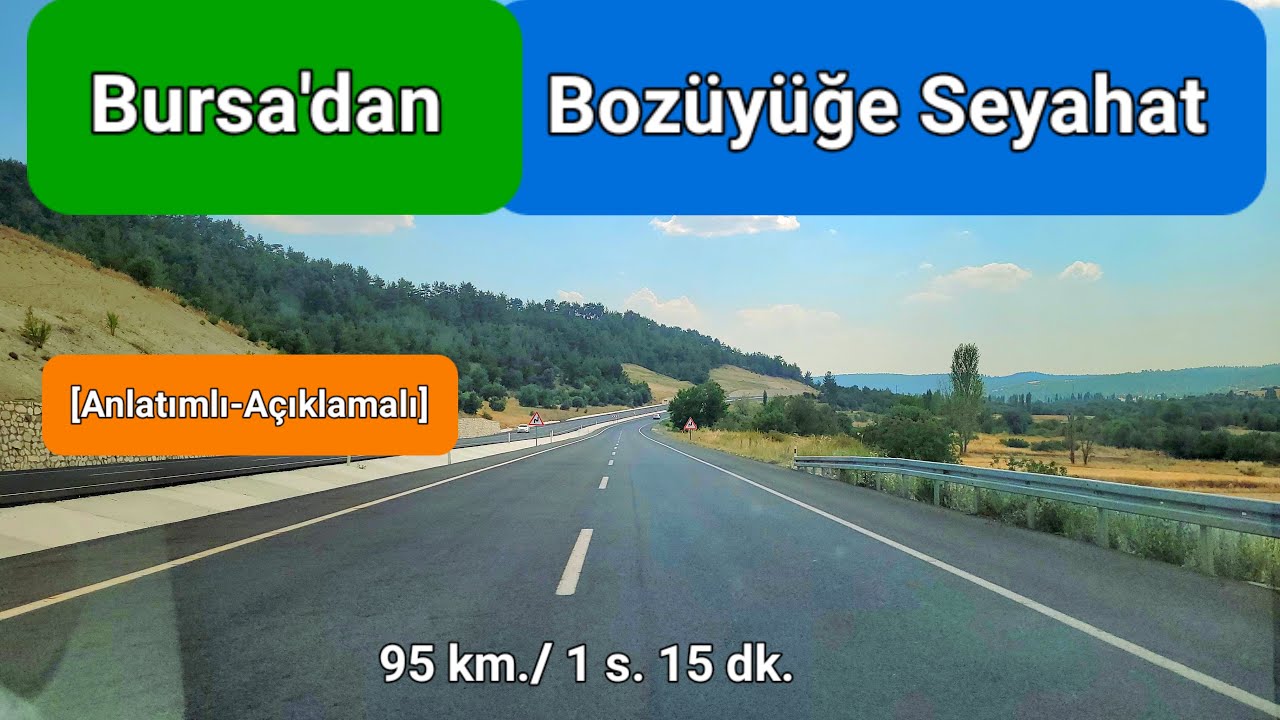 Bursa Yıldırım'dan İnegöl ve Bozüyüğe Seyahat