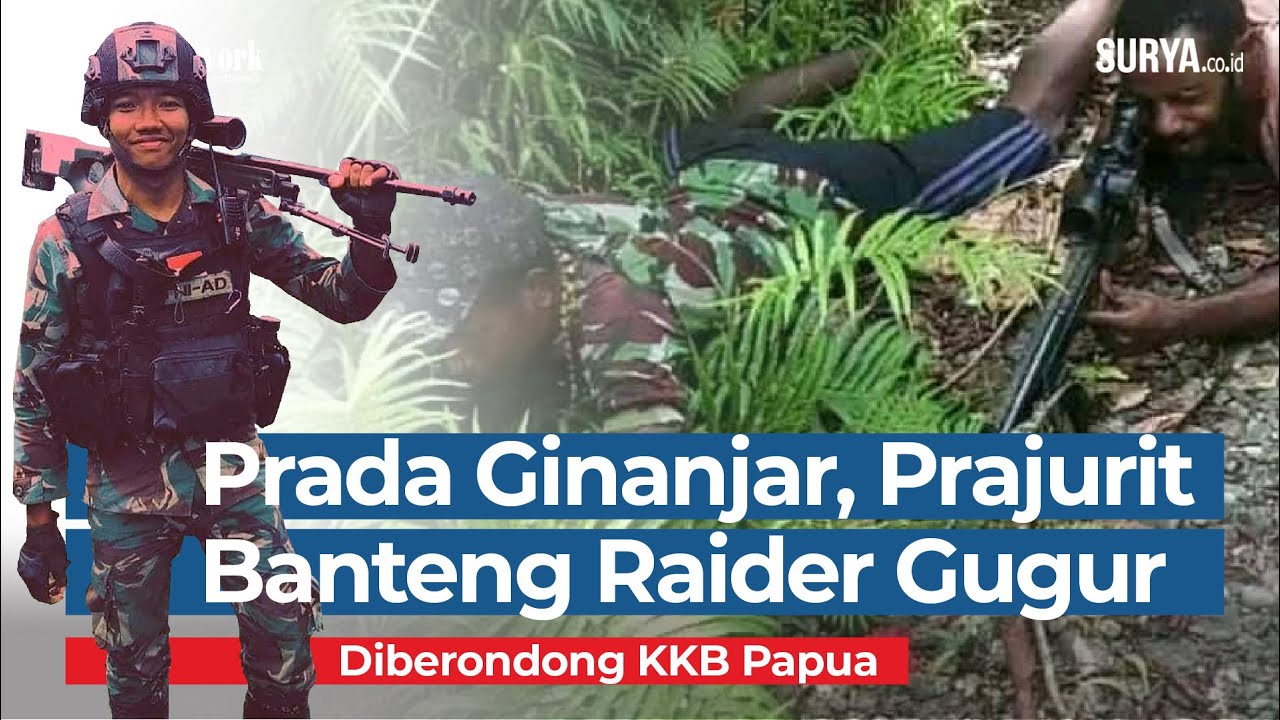 Biodata Prada Ginanjar Arianda, Prajurit TNI Banteng Raider yang Gugur Diberondong KKB Papua