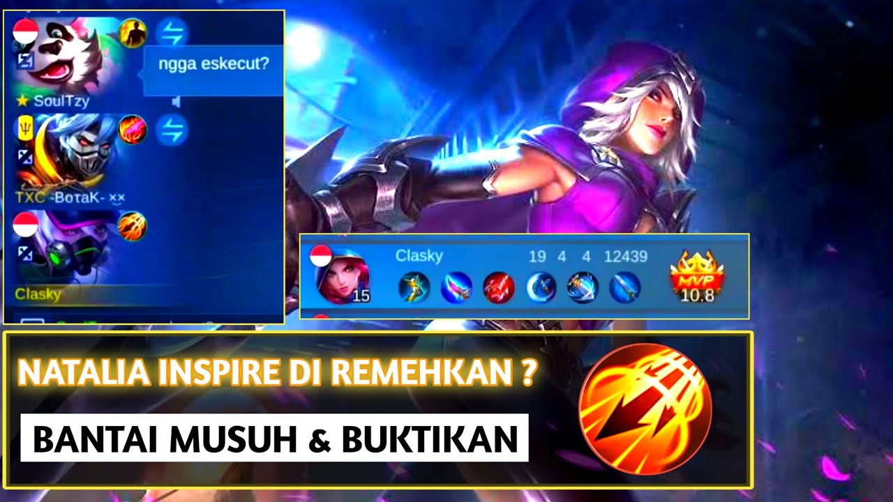 Natalia inspire di pertanyakan? Buktikan dengan Bantai Sepihak | Build Tersakit Natalia 2021