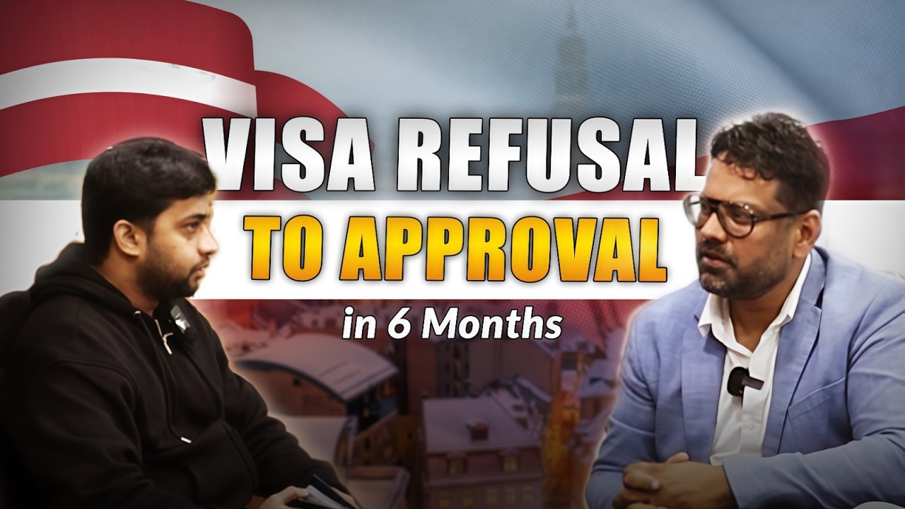 VISA REFUSAL ❌ TO APPROVAL✅ in 6 Months | Latvia | Turiba University Success Story | Indo European