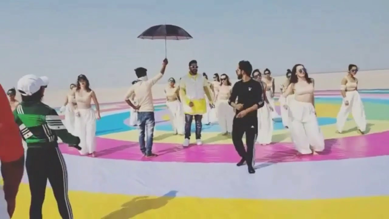 Making of She Move it Like song || Badshah ft. Warina
