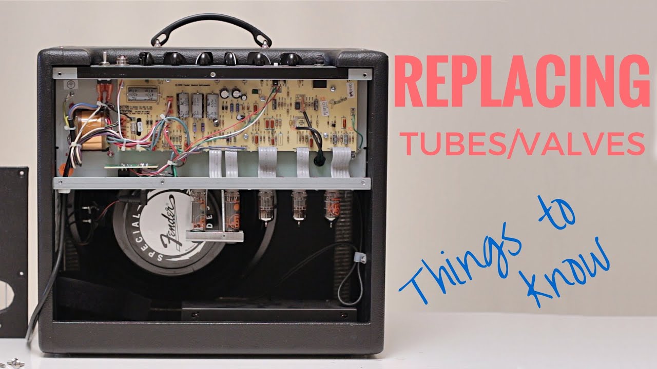 Blues Junior Tube / Valve Replacement - Axe Tuts S02E11