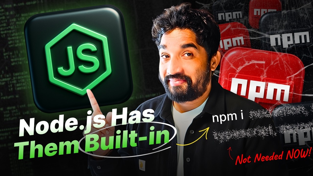 I’m Switching to These Right Now in Node.js (You Should Too) | Hindi | Day 70/100