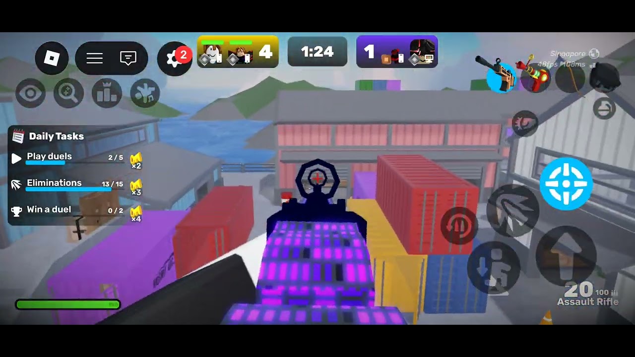 Finally unlocking exogun and doing ranked matches with friends!