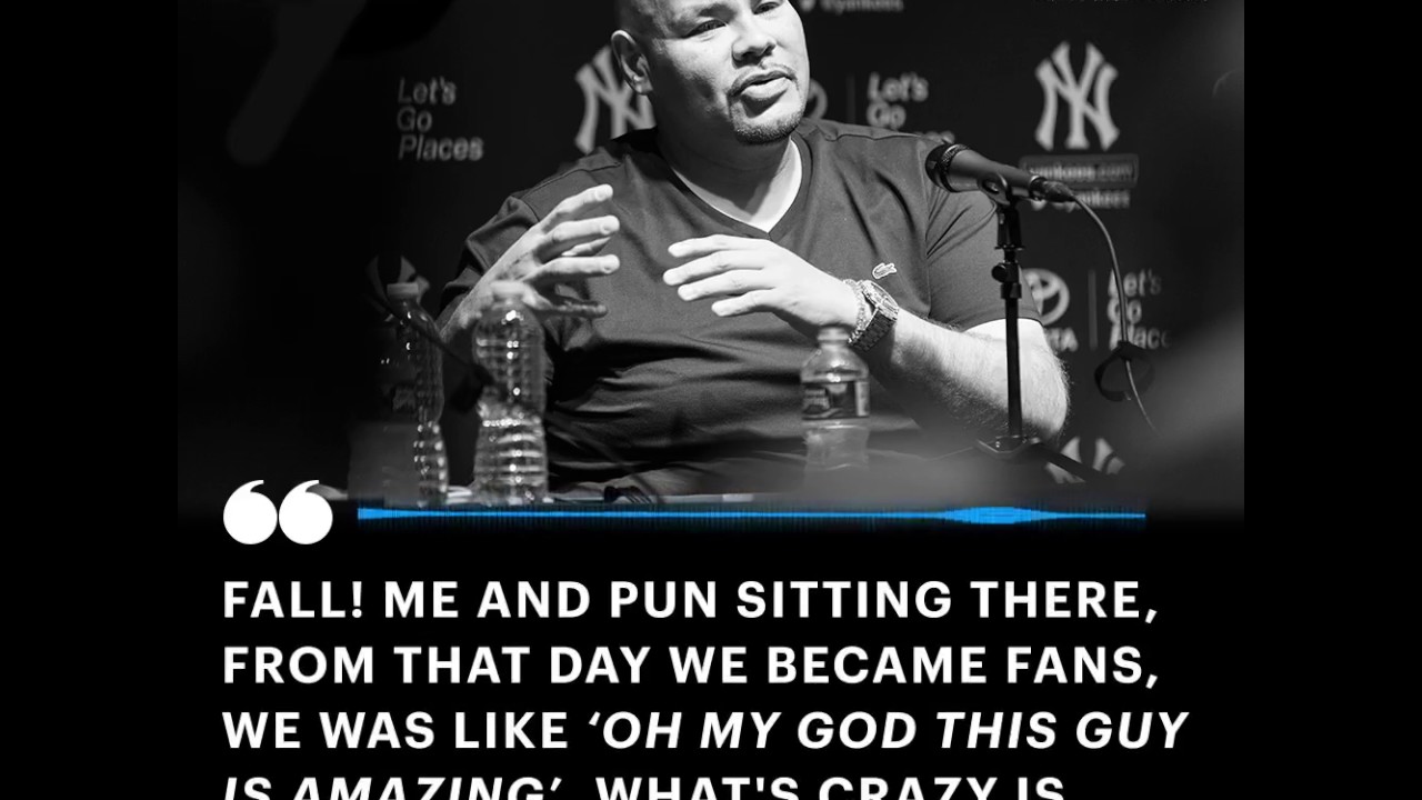 Fat Joe​ shares the story about the moment he became an Eminem fan | The Players' Tribune