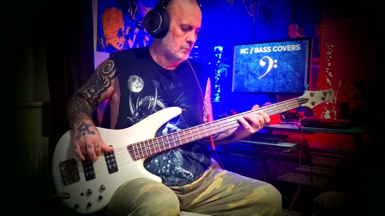 Saxon - Midas Touch - Bass Cover .