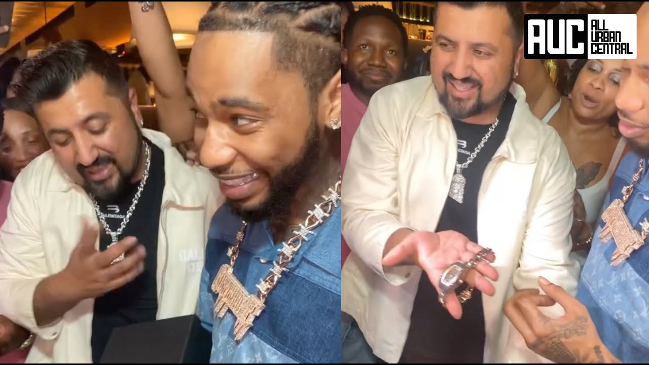 Wafi Gifts Key Glock A Richard Mille Cuban Link Watch For His 27th Bday