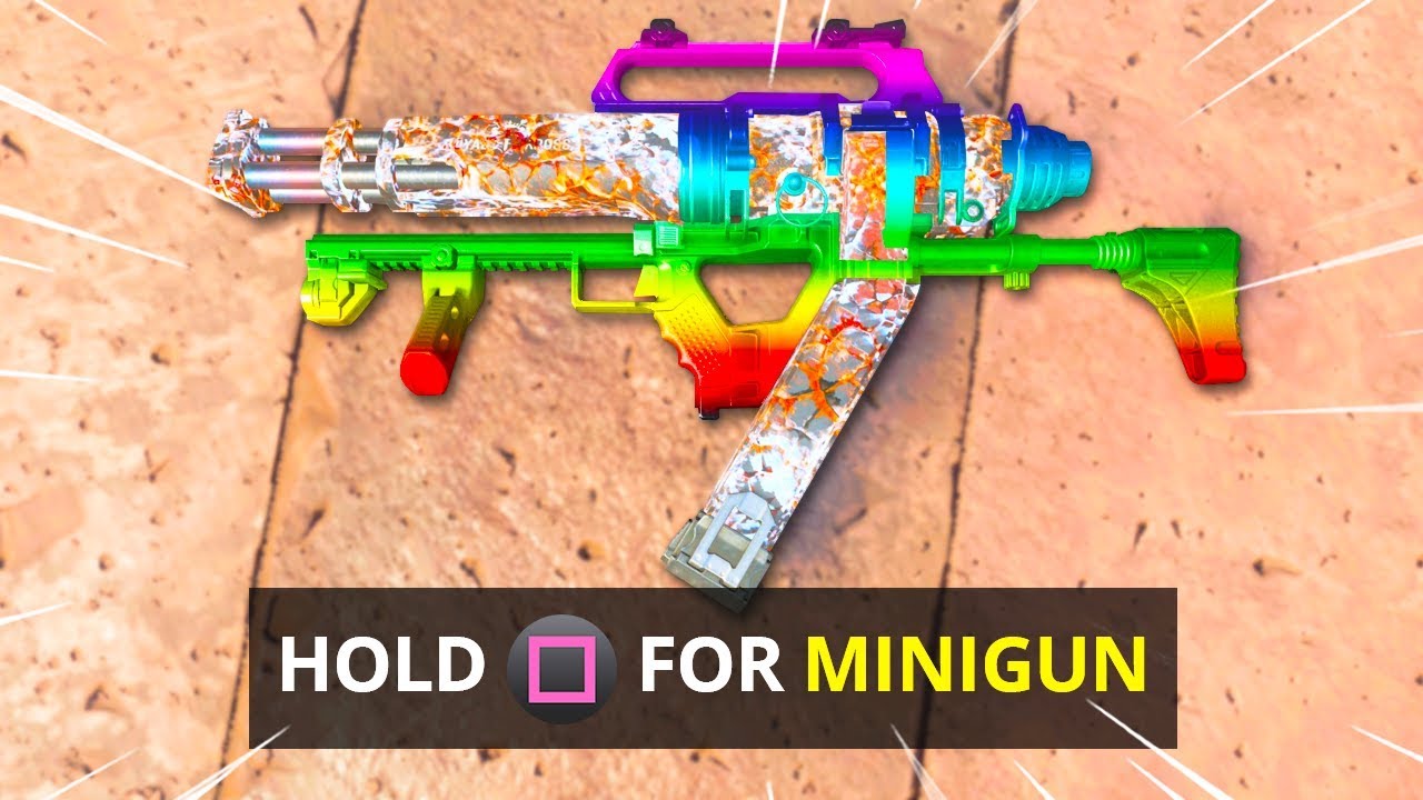 I found the BEST SETUP for the MINI-GUN.. *OVERPOWERED!* (Black Ops 4)
