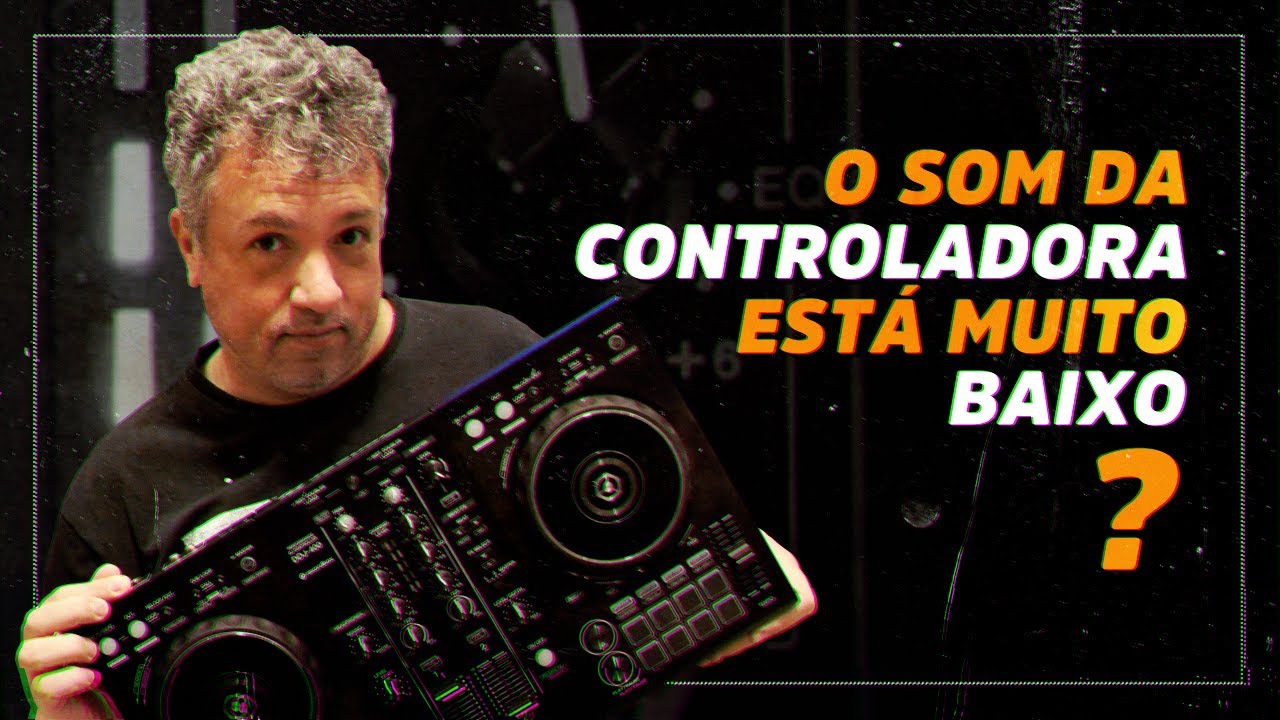 Como configurar volume de saída nas controladoras com Rekordbox.