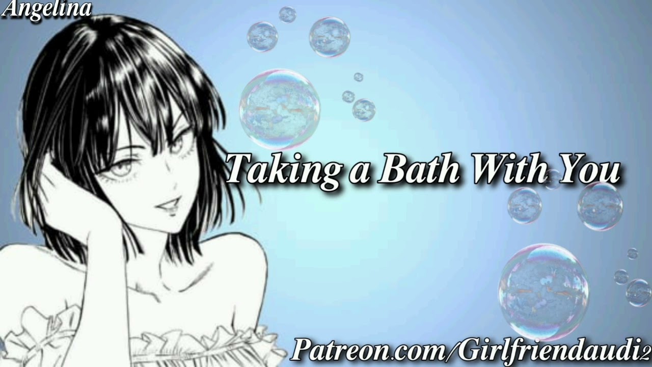 Taking a bath with you ( F4M )( Music in the background) ( Wholesome ) ( We both needed this )