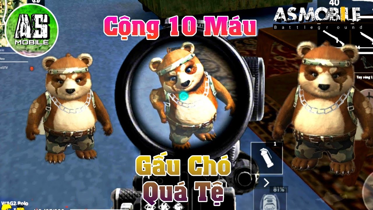 [Garena Free Fire] Con Gấu Chó Ngốc Nhất Thế Giới | AS Mobile