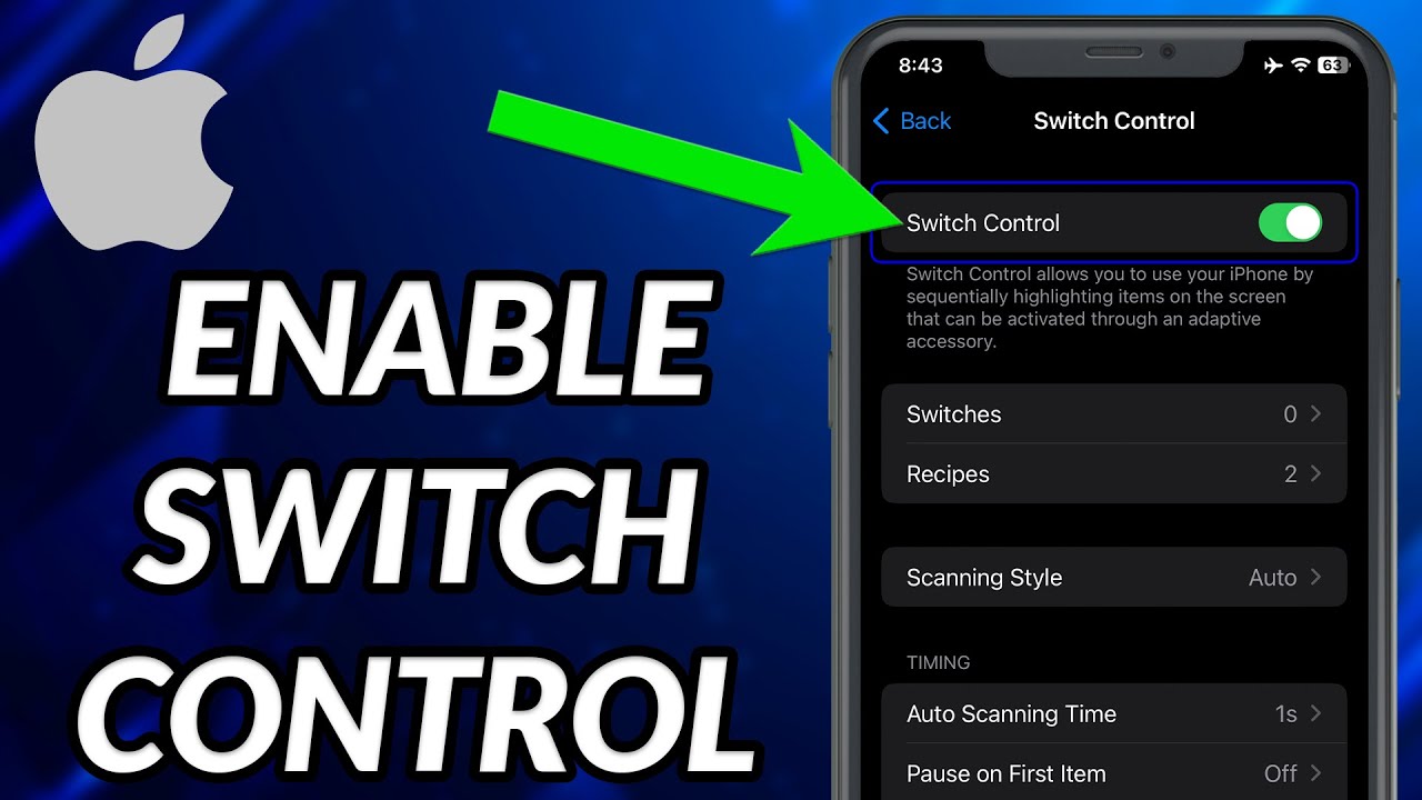 How To Enable Switch Control On iPhone