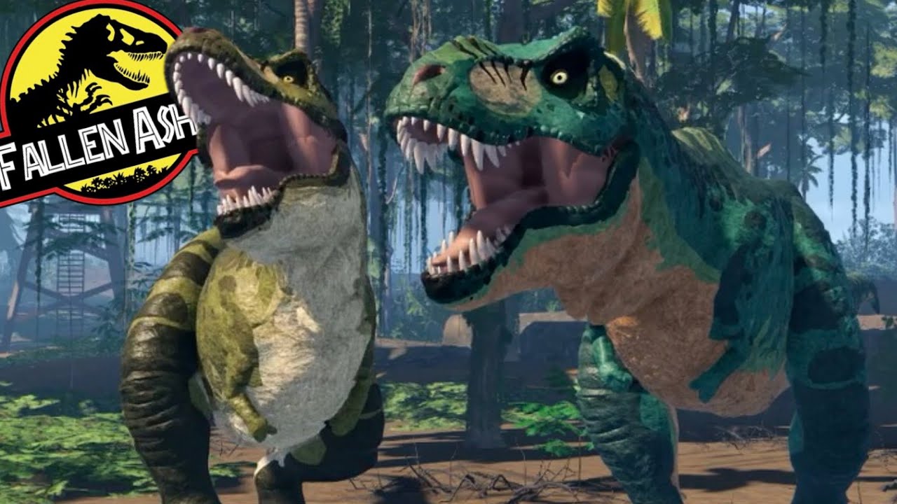 THE REX BROTHERS TAKE ON JURASSIC WORLD!!! | Fallen Ashes