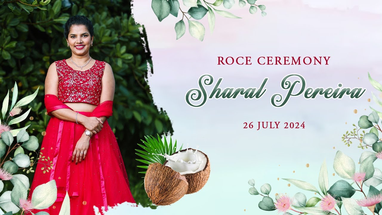 ROCE CEREMONY SHARAL PEREIRA | JAY PHOTOGRAPHY | TRADITIONAL CEREMONY  | MANGALORE  WEDDING