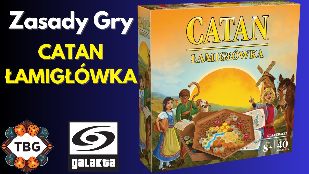 Catan Łamigłówka | Zasady gry | Jak grać ? | instrukcja | gra planszowa solo