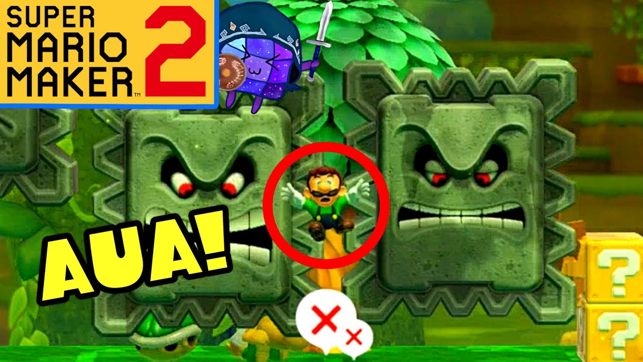 ICH werde ZERQUETSCHT! Super Mario Maker 2 10000+ Clears #5
