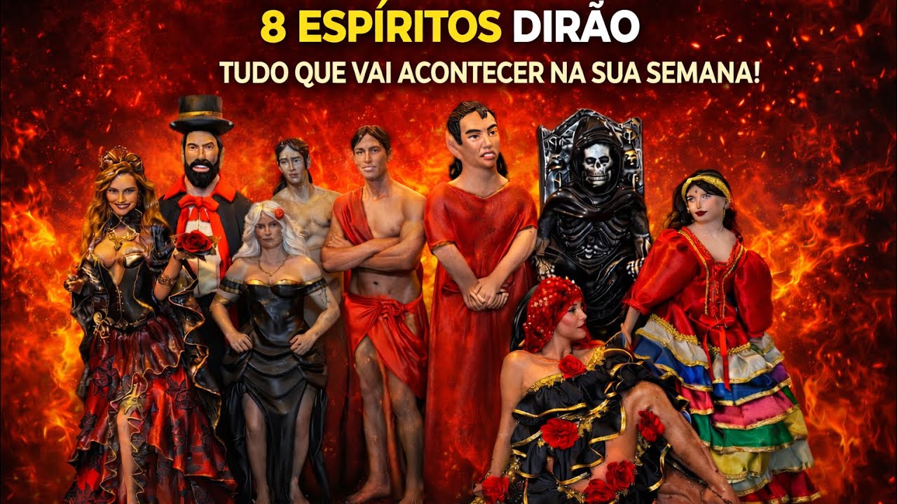 8 ESP&Iacute;RITOS DIR&Atilde;O TUDO QUE VAI ACONTECER NA SUA SEMANA!