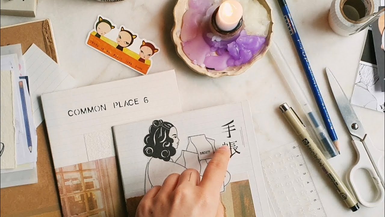 Setting up a new commonplace book~ an update on my analogue archiving °~