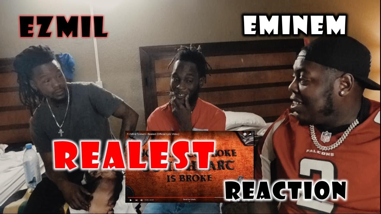 Он это заметил!!!! EZMIL FT EMINEM REALEST (РЕАКЦИЯ)