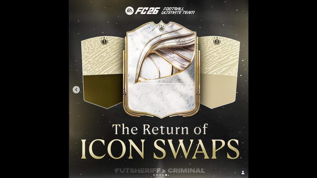 1 of 3 90+ campaign icon Pick FC26 ultimate team icon swaps RETURN