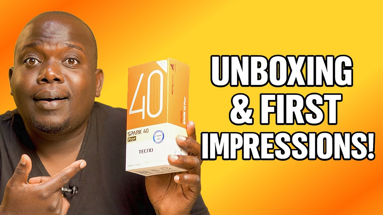 Tecno Spark 40 Pro+ Plus Unboxing & First Impressions (2025)