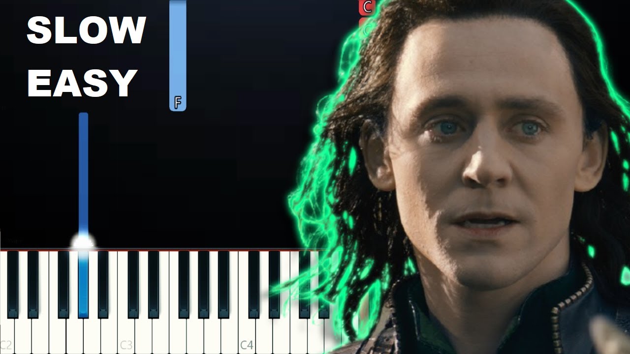 LOKI Episode 4 End Credits - Brenda Lee - If you love me (SLOW EASY PIANO TUTORIAL)