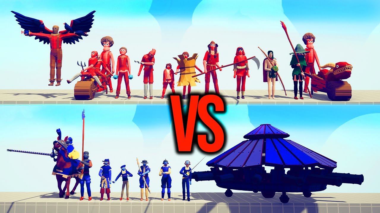 RENAISSANCE TEAM vs FARMER TEAM #73 | TABS - Totally Accurate Battle Simulator