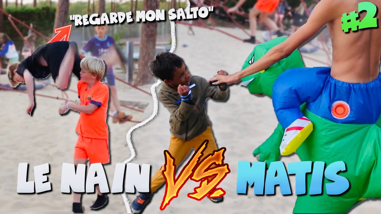 Bagarre général, matis se fait victime par des enfants de 8 ans🦖#2